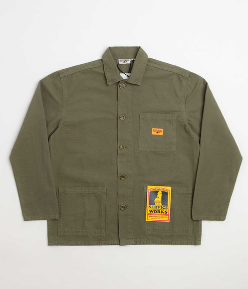 Service Works Canvas Chore Shirt - Olive