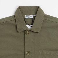 Service Works Canvas Chore Shirt in Olive thumbnail