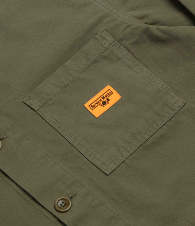 Service Works Canvas Chore Shirt in Olive