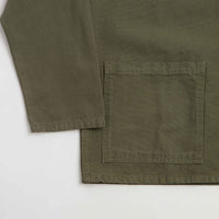 Service Works Canvas Chore Shirt in Olive thumbnail