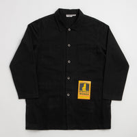 Service Works Canvas Long Shop Coat - Black thumbnail
