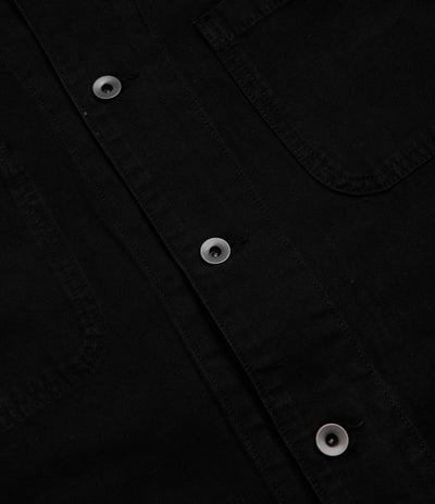 Service Works Canvas Long Shop Coat - Black