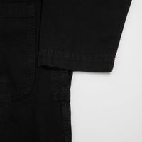 Service Works Canvas Long Shop Coat - Black thumbnail