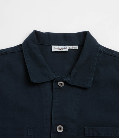 Service Works Canvas Long Shop Coat - Dark Navy