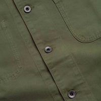 Service Works Canvas Long Shop Coat - Olive thumbnail