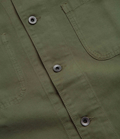 Service Works Canvas Long Shop Coat - Olive