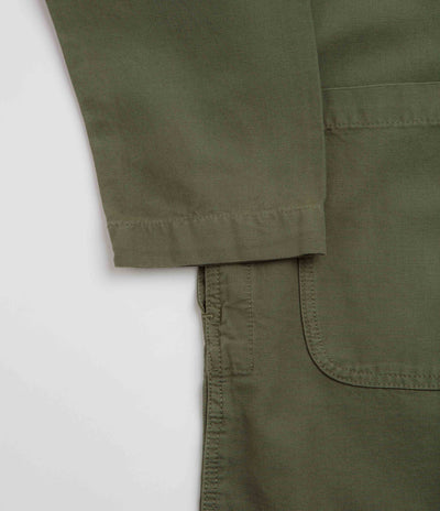 Service Works Canvas Long Shop Coat - Olive