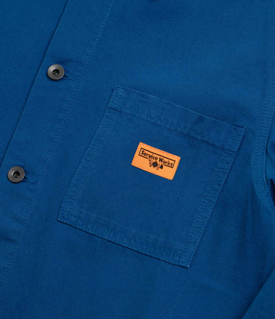 Service Works Canvas Overalls - Cobalt