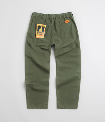 Service Works Canvas Waiter Pants - Olive