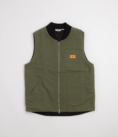 Service Works Canvas Work Vest - Olive