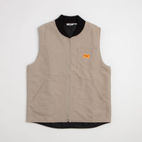 Service Works Canvas Work Vest - Stone thumbnail