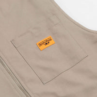 Service Works Canvas Work Vest - Stone thumbnail