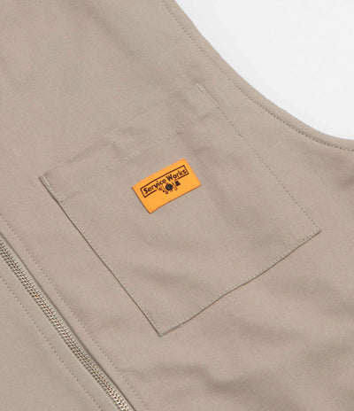 Service Works Canvas Work Vest - Stone