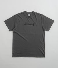 Service Works Chase T-Shirt in Charcoal