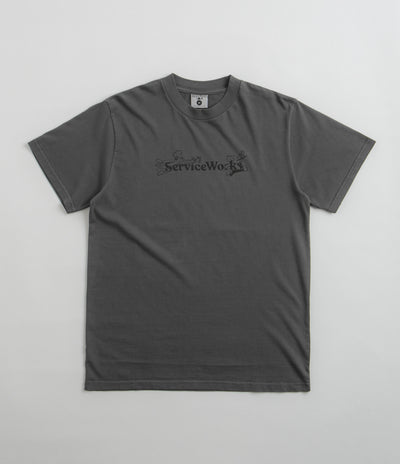 Service Works Chase T-Shirt in Charcoal