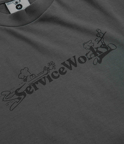 Service Works Chase T-Shirt - Charcoal