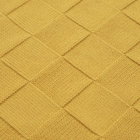 Service Works Check Knit Crewneck Sweatshirt in Ochre thumbnail