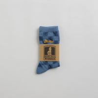 Service Works Checker Socks in Blue Checker thumbnail