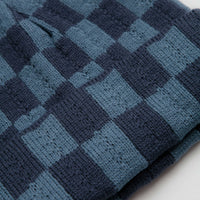 Service Works Chunky Check Beanie - Navy thumbnail