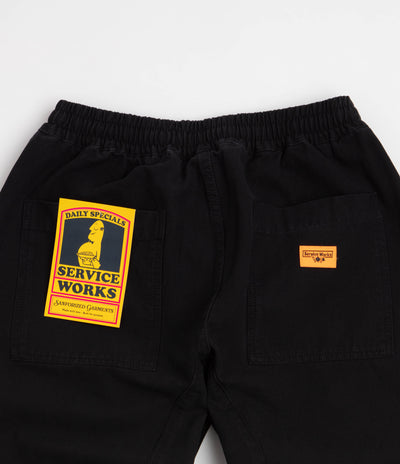 Service Works Classic Chef Pants in Black