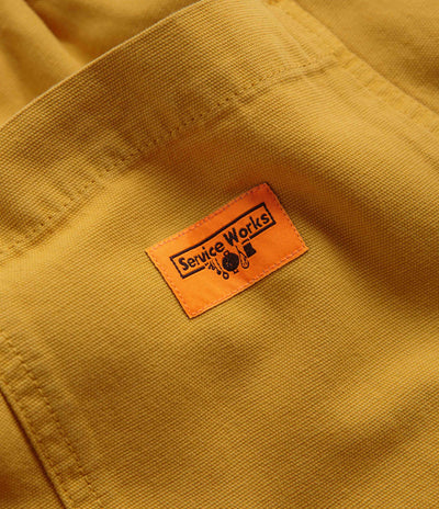 Service Works Classic Chef Pants in Gold