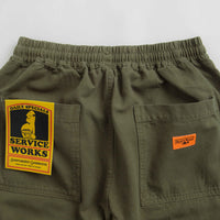 Service Works Classic Chef Pants - Olive thumbnail