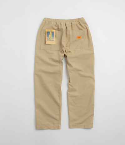 Service Works Classic Chef Pants in Pale Khaki