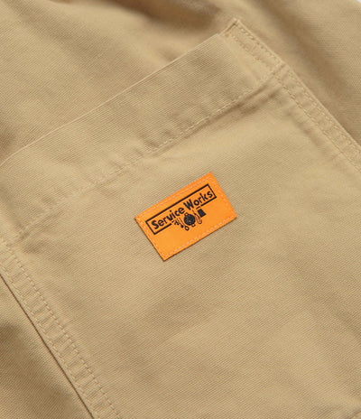 Service Works Classic Chef Pants in Pale Khaki