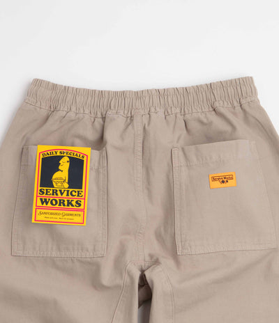 Service Works Classic Chef Pants in Stone