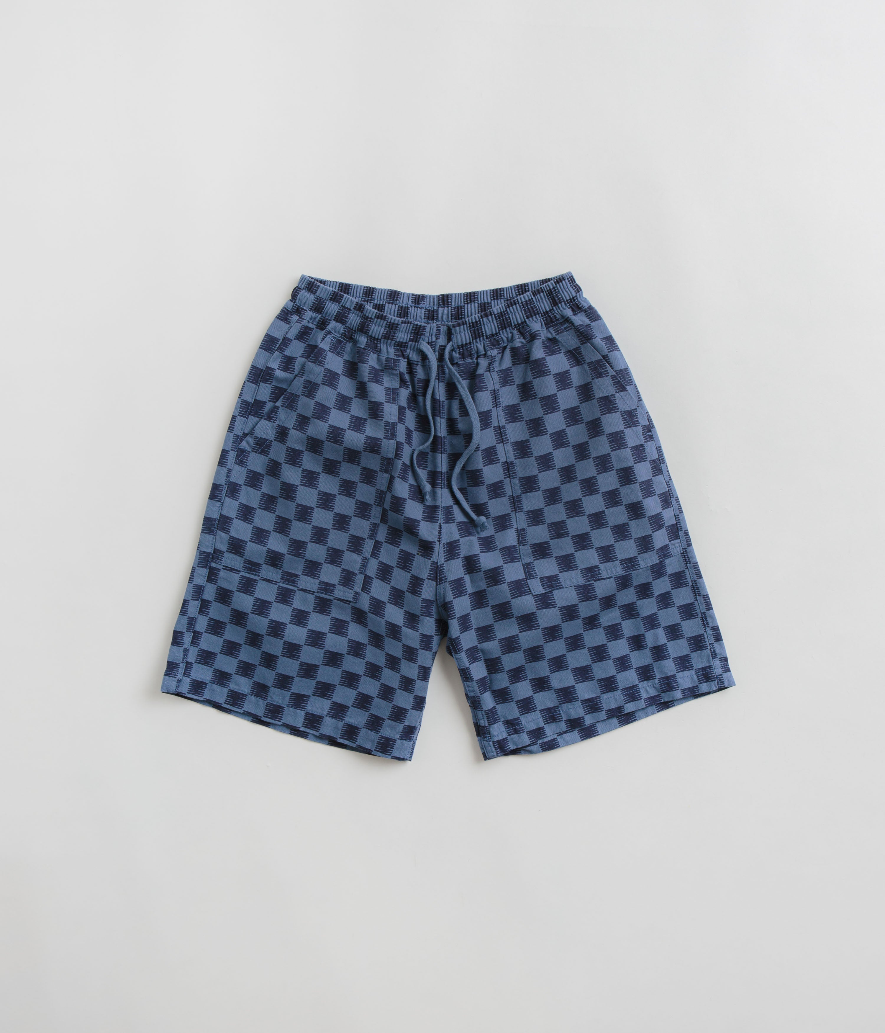 信頼も厚い Chef Classic Works Service Shorts Flatspot | Checker Green - パンツ