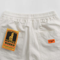 Service Works Classic Chef Shorts - Off-White thumbnail