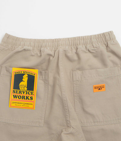 Service Works Classic Chef Shorts in Stone