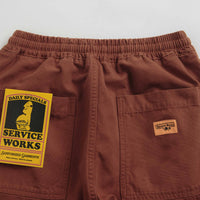 Service Works Classic Chef Shorts - Terracotta thumbnail