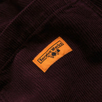 Service Works Classic Corduroy Chef Pants in Plum thumbnail