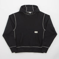 Service Works Contrast Stitch Hoodie - Black thumbnail