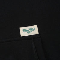 Service Works Contrast Stitch Hoodie - Black thumbnail