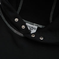 Service Works Contrast Stitch Hoodie - Black thumbnail