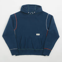 Service Works Contrast Stitch Hoodie - Navy thumbnail