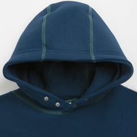 Service Works Contrast Stitch Hoodie - Navy thumbnail
