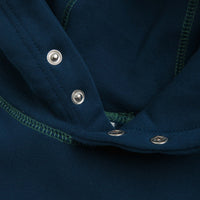 Service Works Contrast Stitch Hoodie - Navy thumbnail