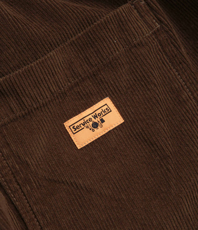Service Works Corduroy Chef Pants - Bark