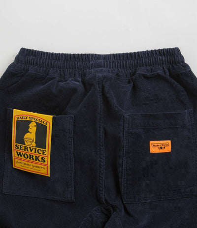 Service Works Corduroy Chef Pants - Navy