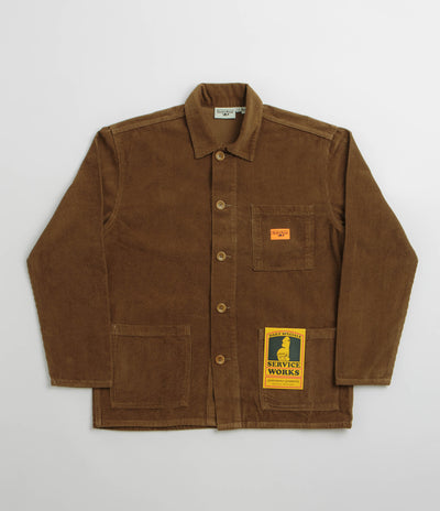 Service Works Corduroy Chore Shirt in Bark