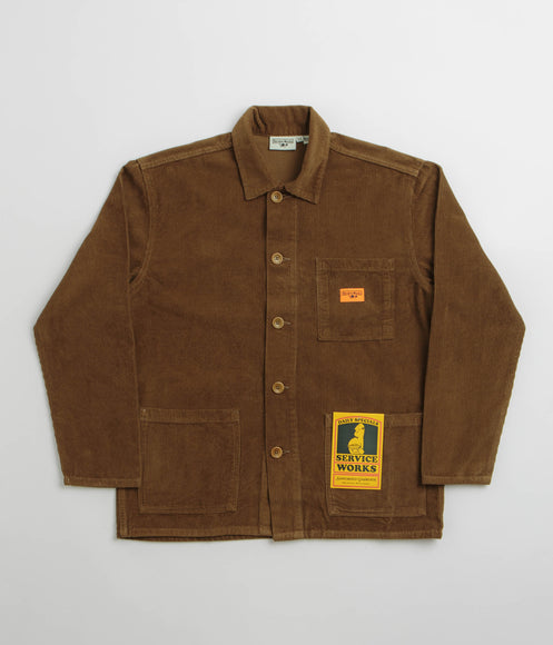 Service Works Corduroy Chore Shirt - Bark