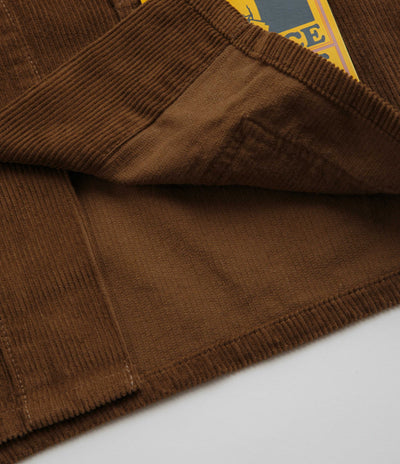 Service Works Corduroy Chore Shirt in Bark