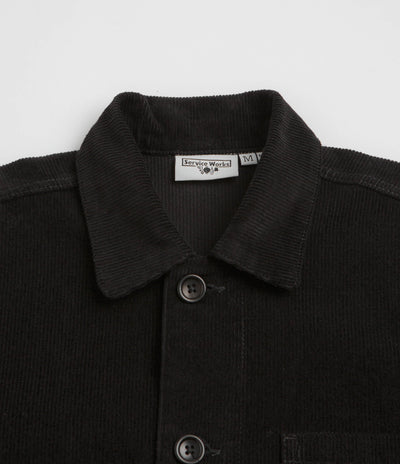 Service Works Corduroy Chore Shirt in Black