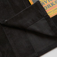 Service Works Corduroy Chore Shirt in Black thumbnail