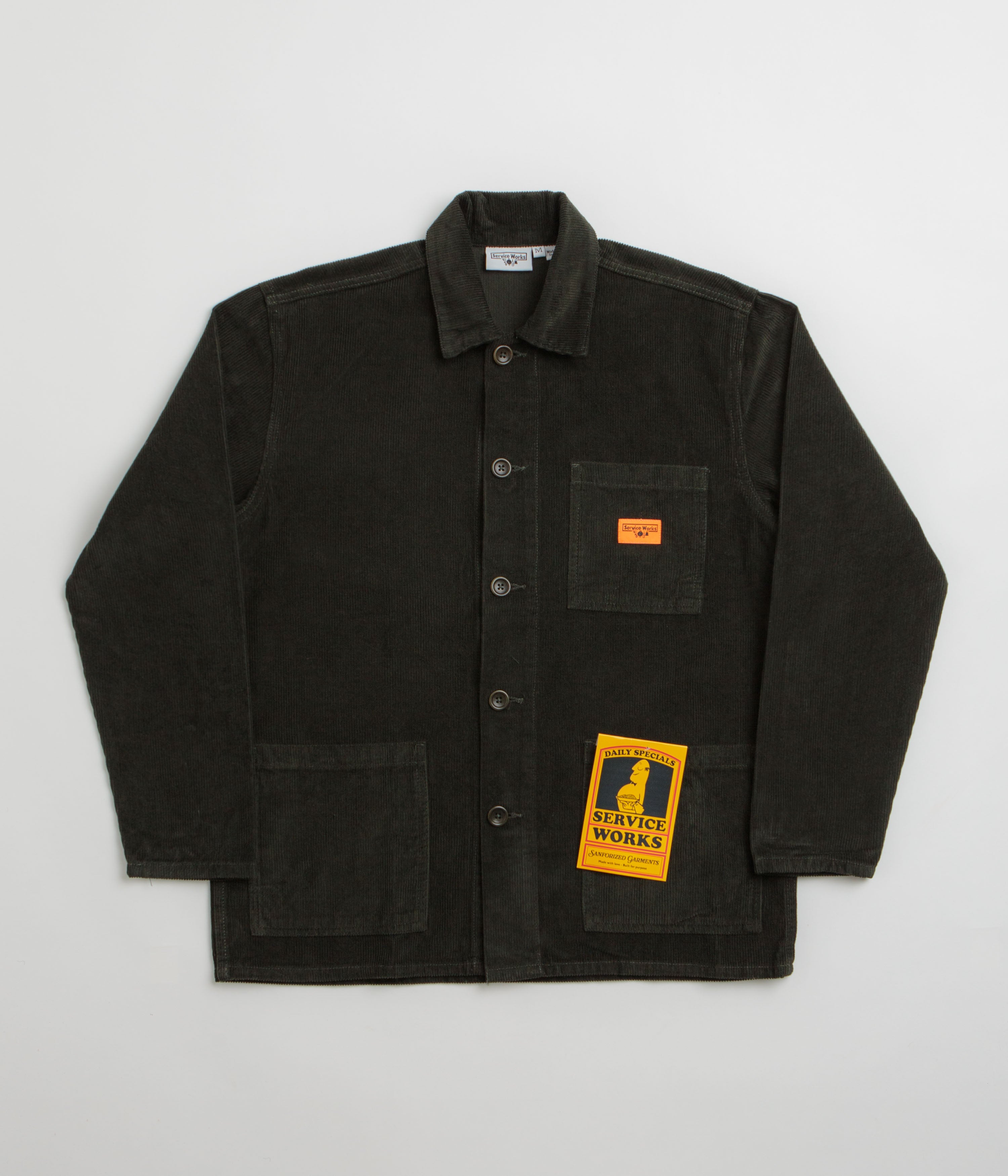 Service Works Corduroy Chore Shirt in Coppice