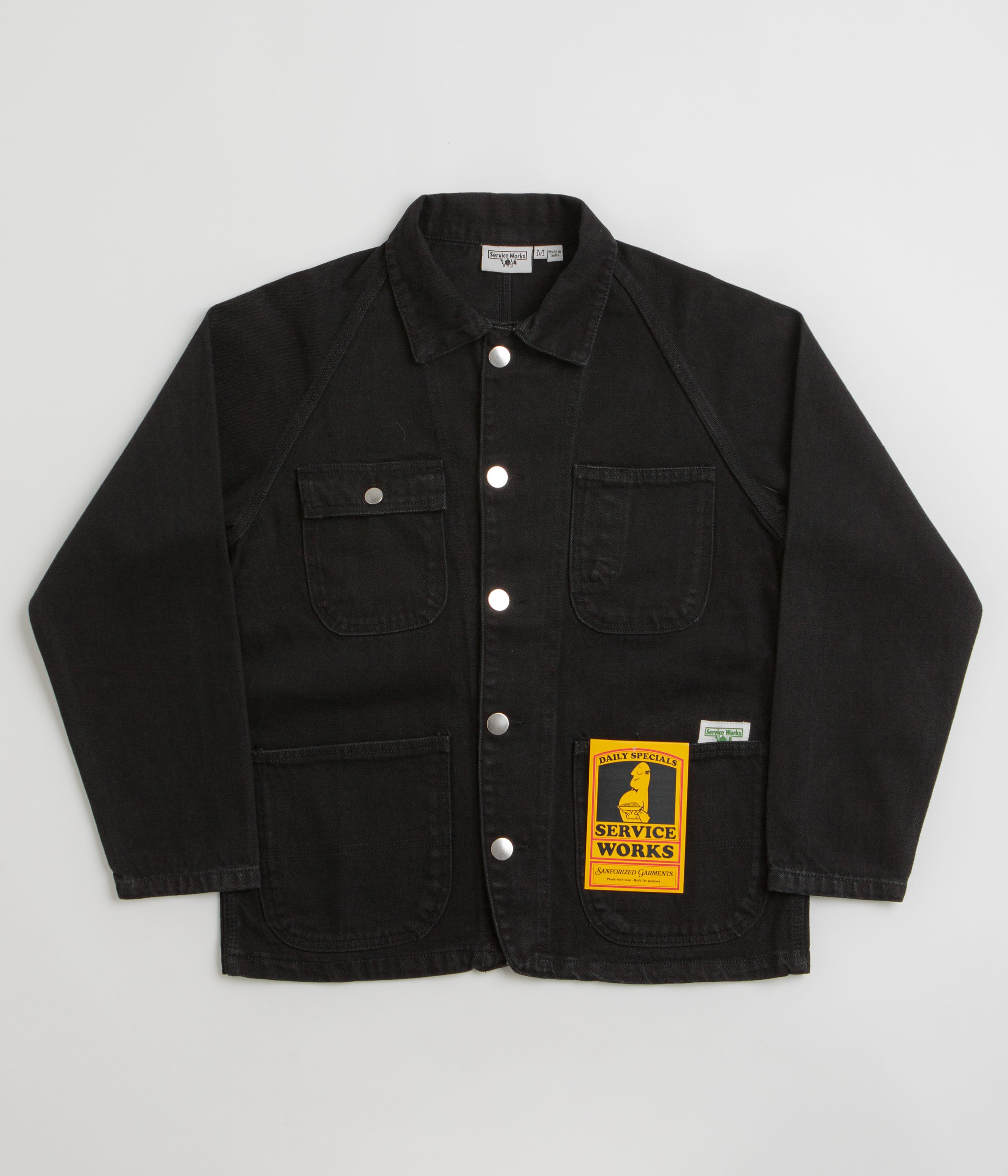 Service Works Denim 2.0 Coverall Jacket in Dark Wash