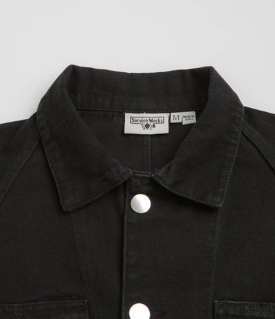 Service Works Denim 2.0 Coverall Jacket in Dark Wash